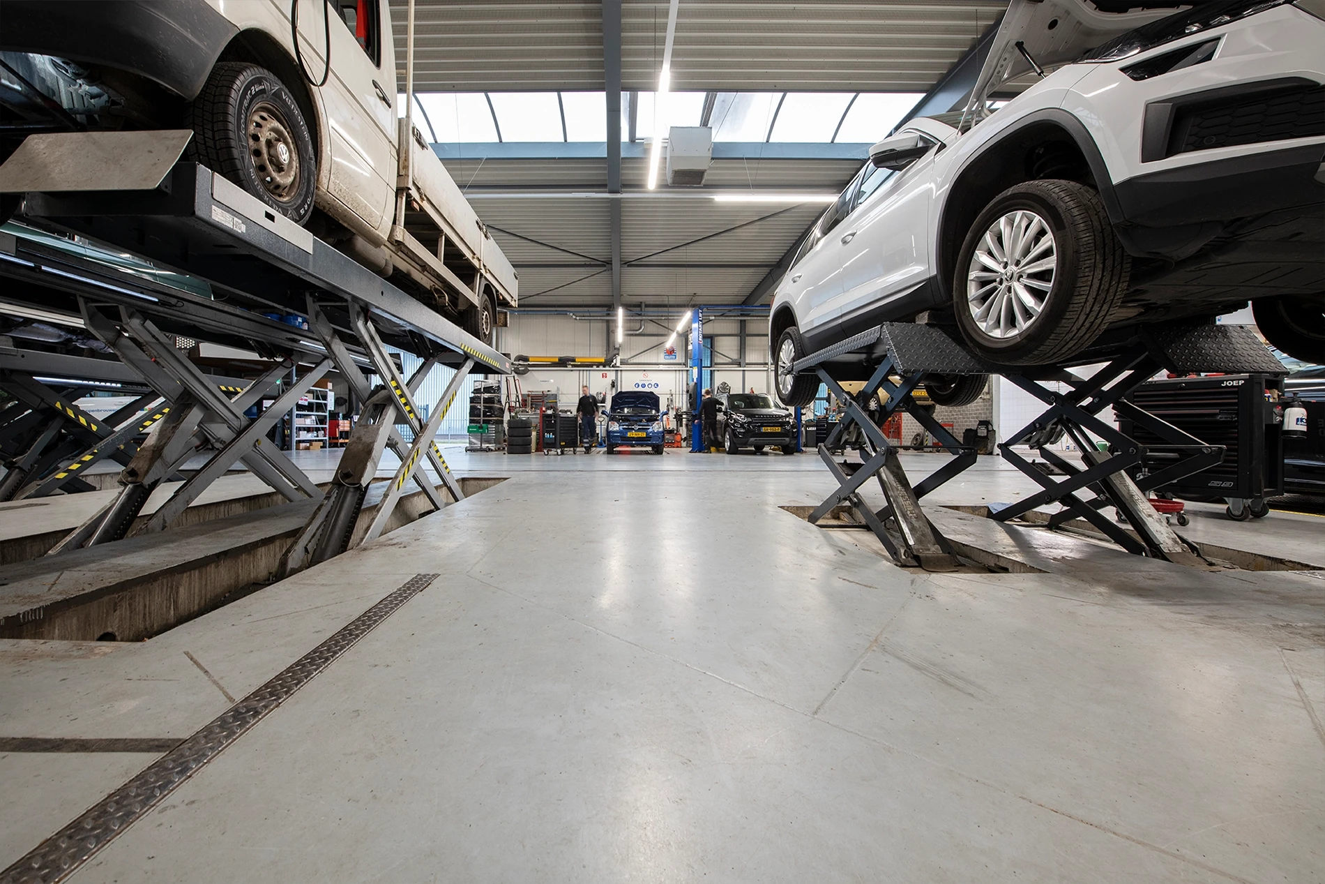 EpoRol (rolcoating) in autogarage Schijndel9 EpoRol (rolcoating) in autogarage Schijndel9